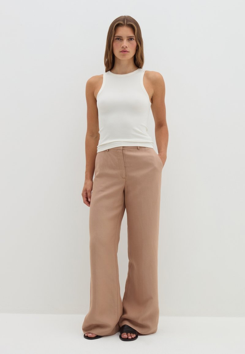 Stefanel Broek beige Stefanel Broek beige