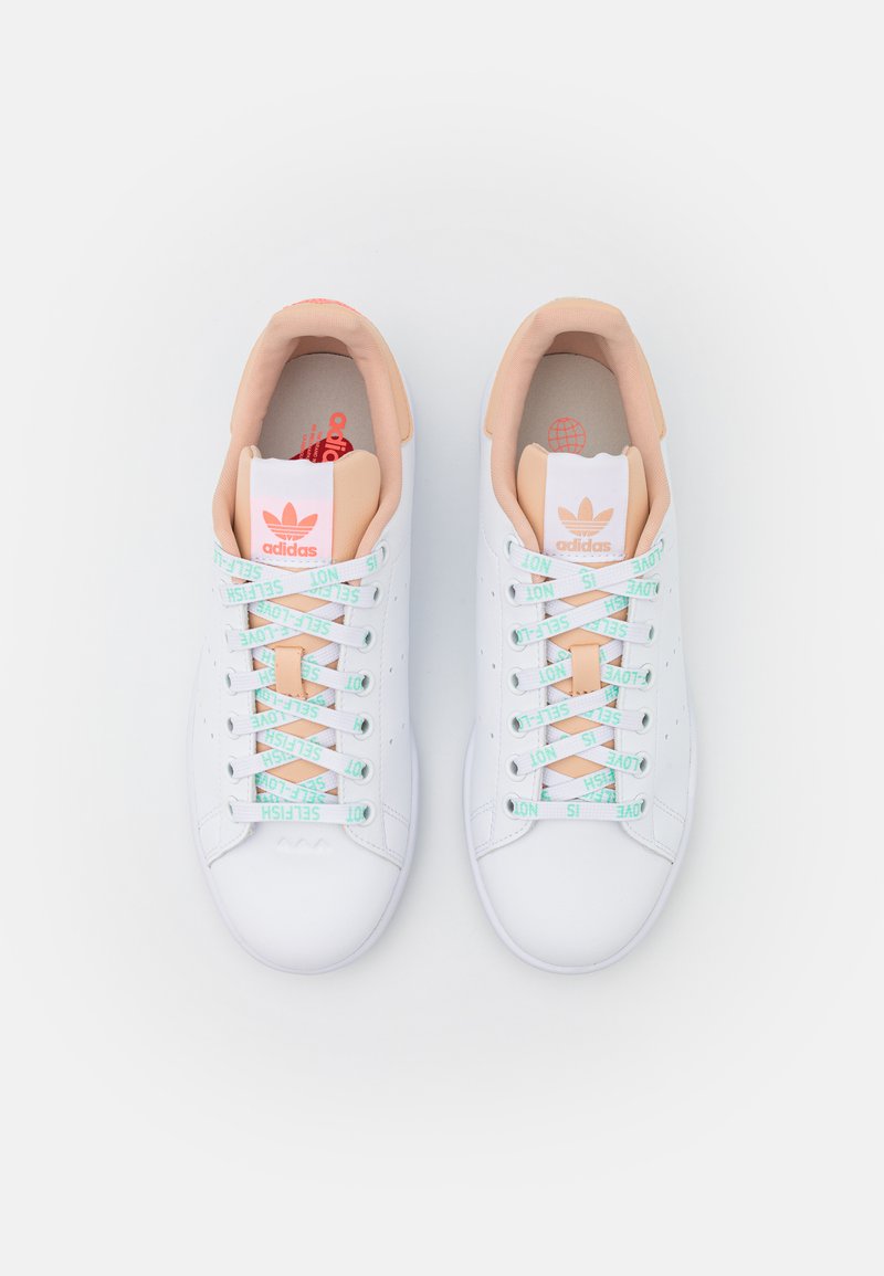 adidas Originals STAN SMITH - Trainers - white - Zalando.co.uk