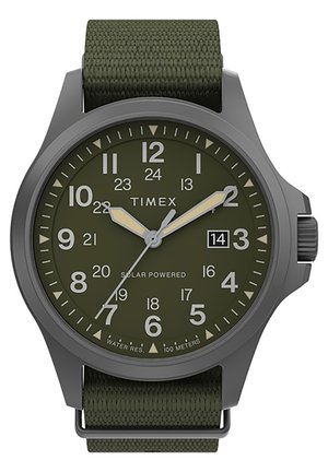 EXPEDITION NORTH FIELD POST SOLAR - Horloge - green green