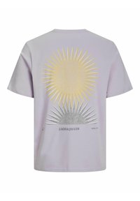 Jack & Jones Junior Triko s potiskem - lavender frost