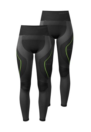 2-PACK SKI - Leggings - Strümpfe - grün