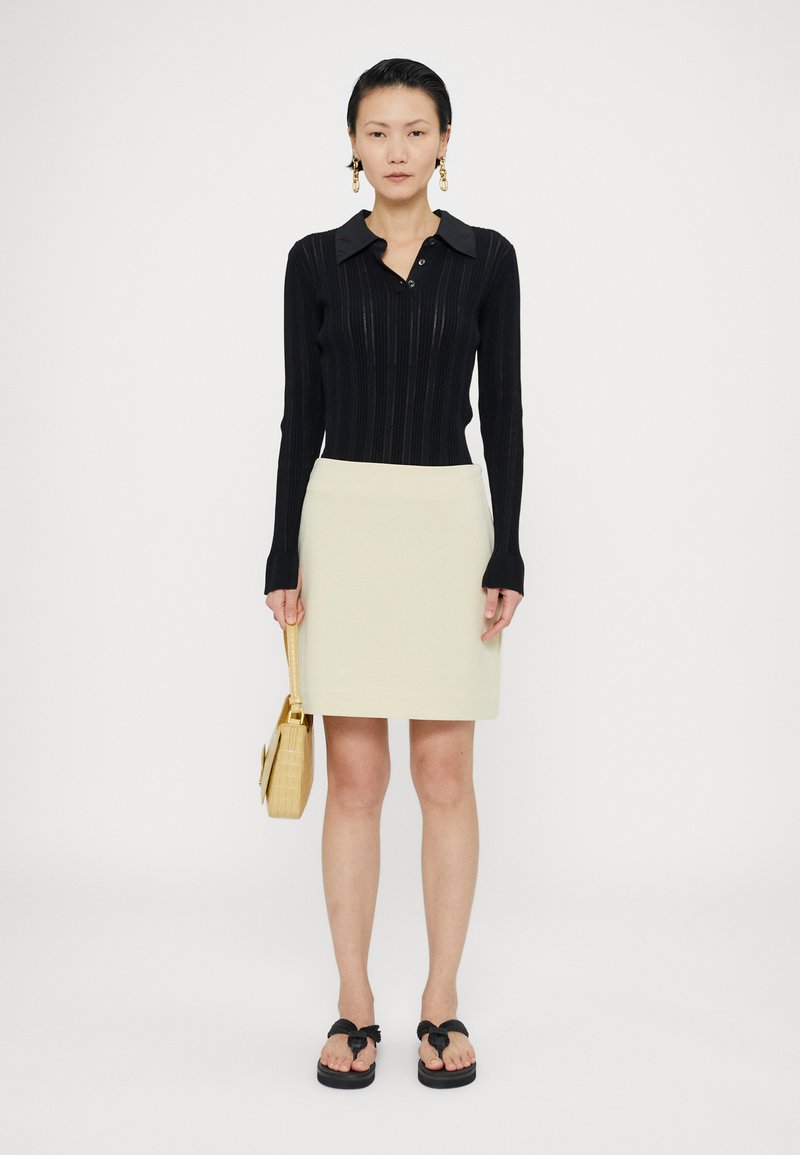 By Malene Birger FABIENE - Mini sijonas - wood