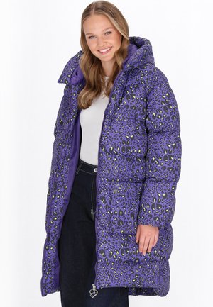 Talvitakki - violet multicolor
