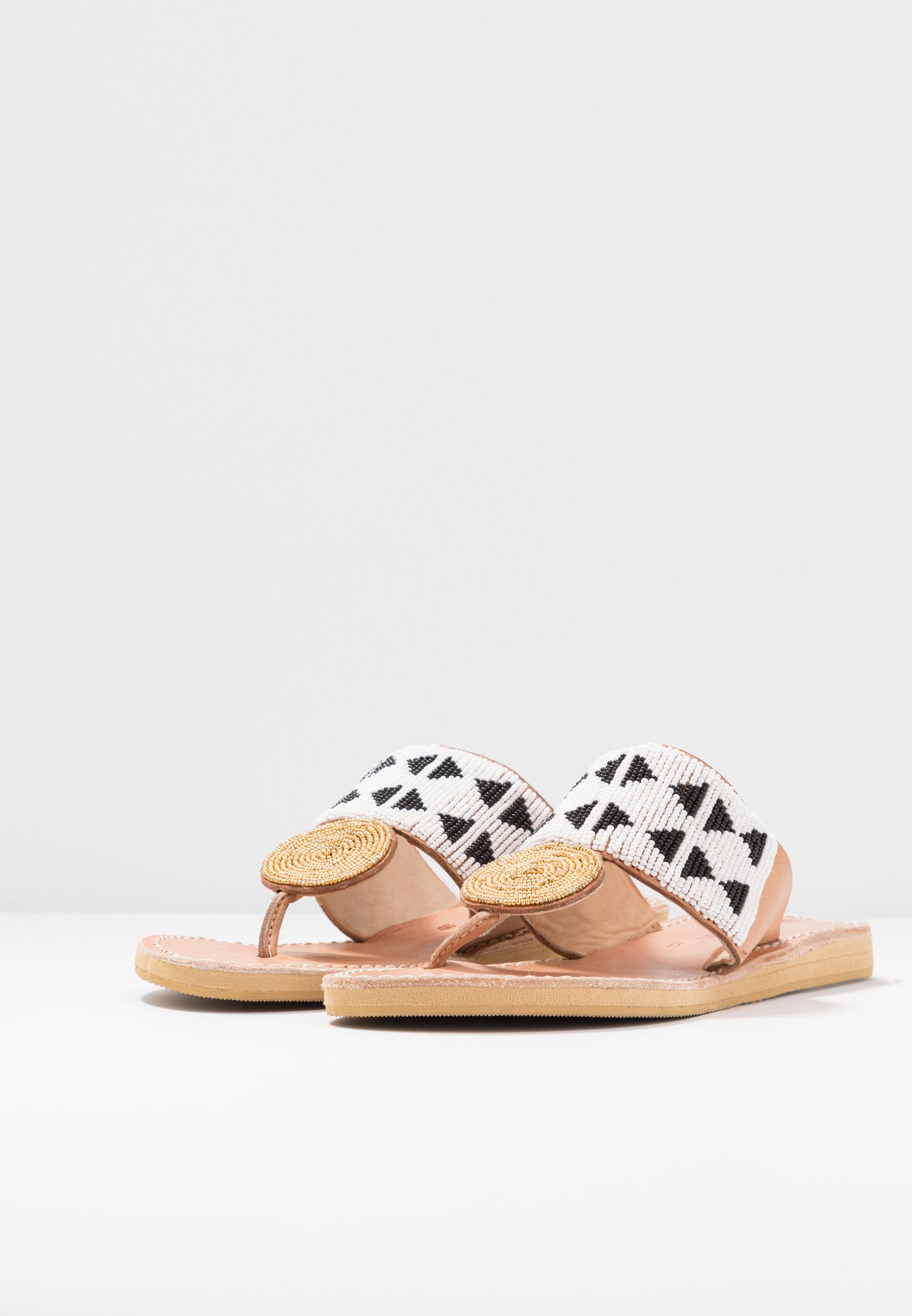 laidbacklondon SIMBA FLAT - Flip Flops - light brown laidbacklondon SIMBA FLAT - Flip Flops - light brown