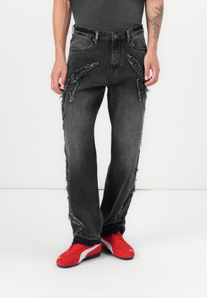 MULTI POCKET UNISEX - Relaxed fit jeans - black