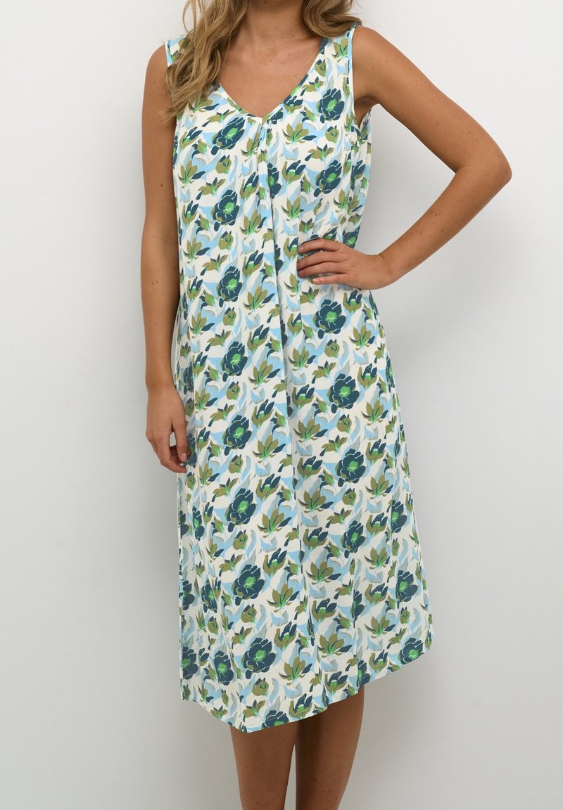 Kaffe Robe de jour - green
