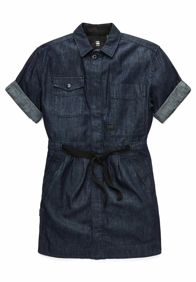 G-Star Jeansjurken blauw denim/bluedenim
