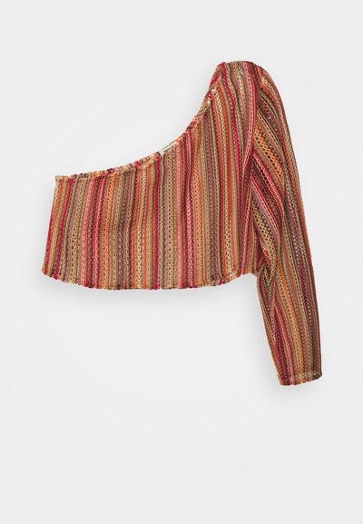TOMMAZO ISIDOR ONE SHOULDER CROP - Pullover - multicolour