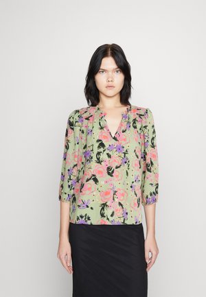 Vero Moda VMSERENITY OLIVIA - Μπλούζα - reseda/serenity