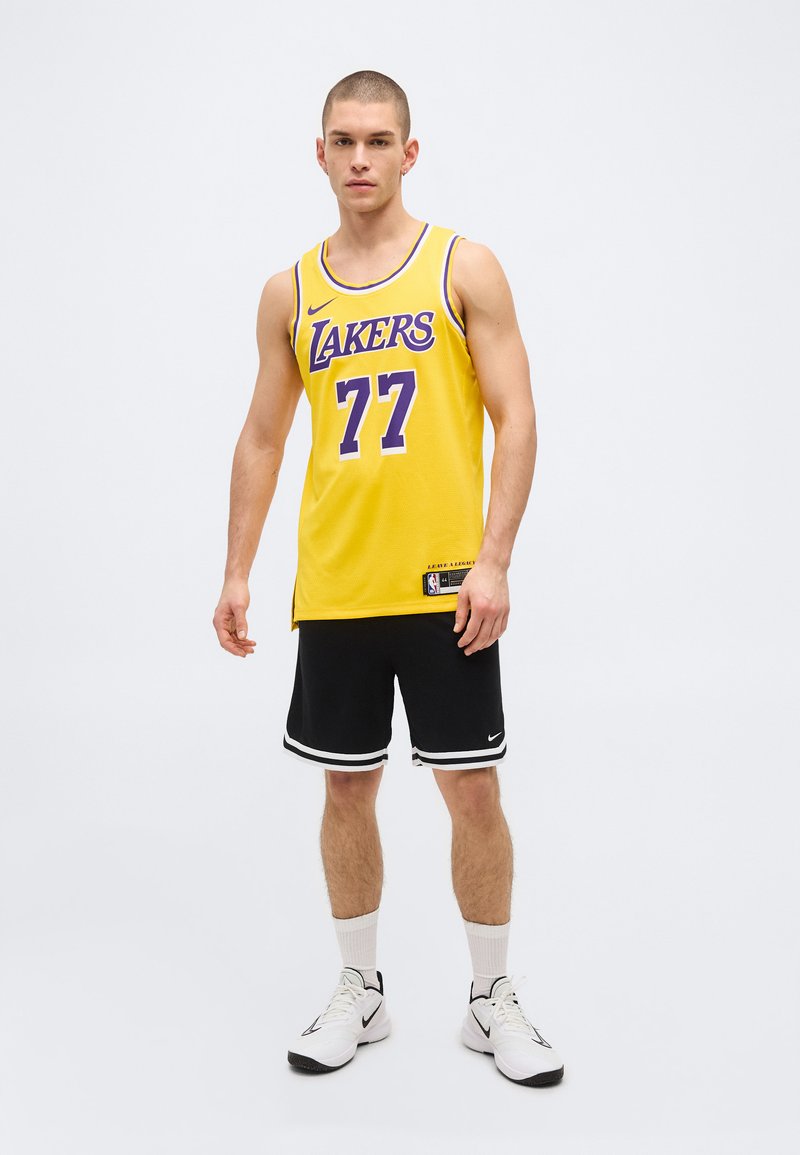Nike Yellow And Black Lakers Jersey Nike Performance LOS ANGELES LAKERS FOOTBALL Club Wear Black 
