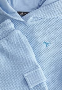 Next SHORT SLEEVE SET - REGULAR FIT - Mikina s kapucňou - teal blue