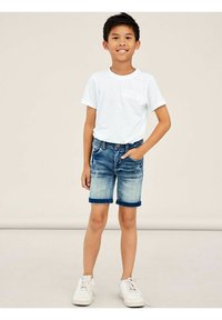 Name it - Shorts di jeans - medium blue denim Immagine in miniatura 1