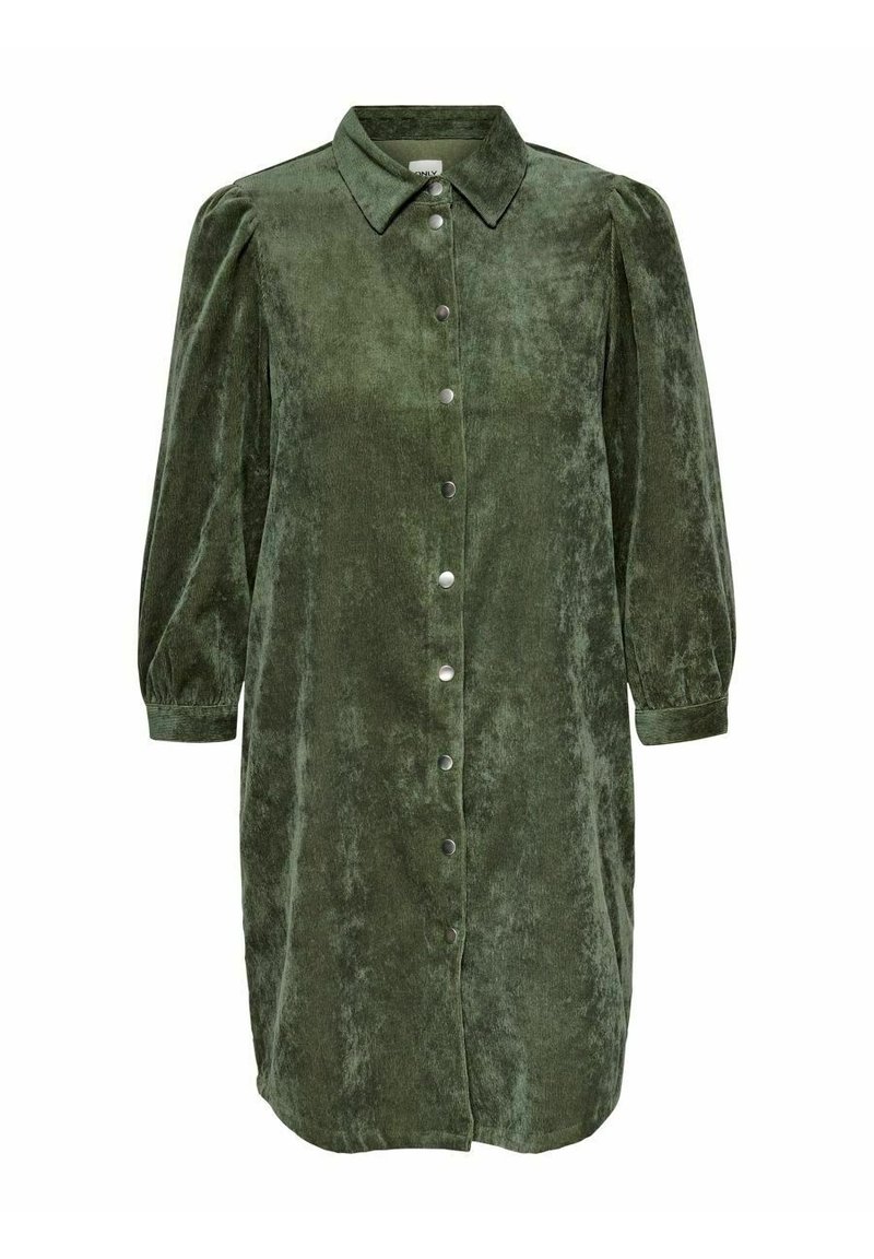 ONLY Shirt dress - khaki - (Pre-owned) - Zalando.ie
