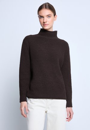 TURTLENECK - Stickad tröja - lila