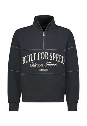 MIT STEHKRAGEN - Sweatshirt - dark grey