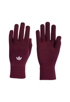 Gloves - maroon