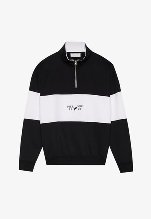 Pier One Sportinis megztinis - jet black