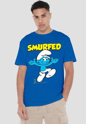SMURFS SMURFED - Print T-shirt - blue