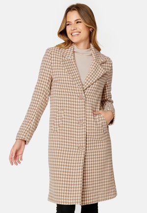 Bubbleroom MIDI COAT - Krótki płaszcz - beige