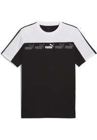 AROUND THE BLOCK - Triko s potiskem - black