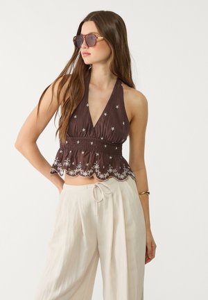 Blouse - dark brown