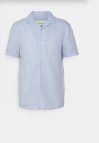 Pier One SHIRT-LINEN BLEND - Ing - light blue