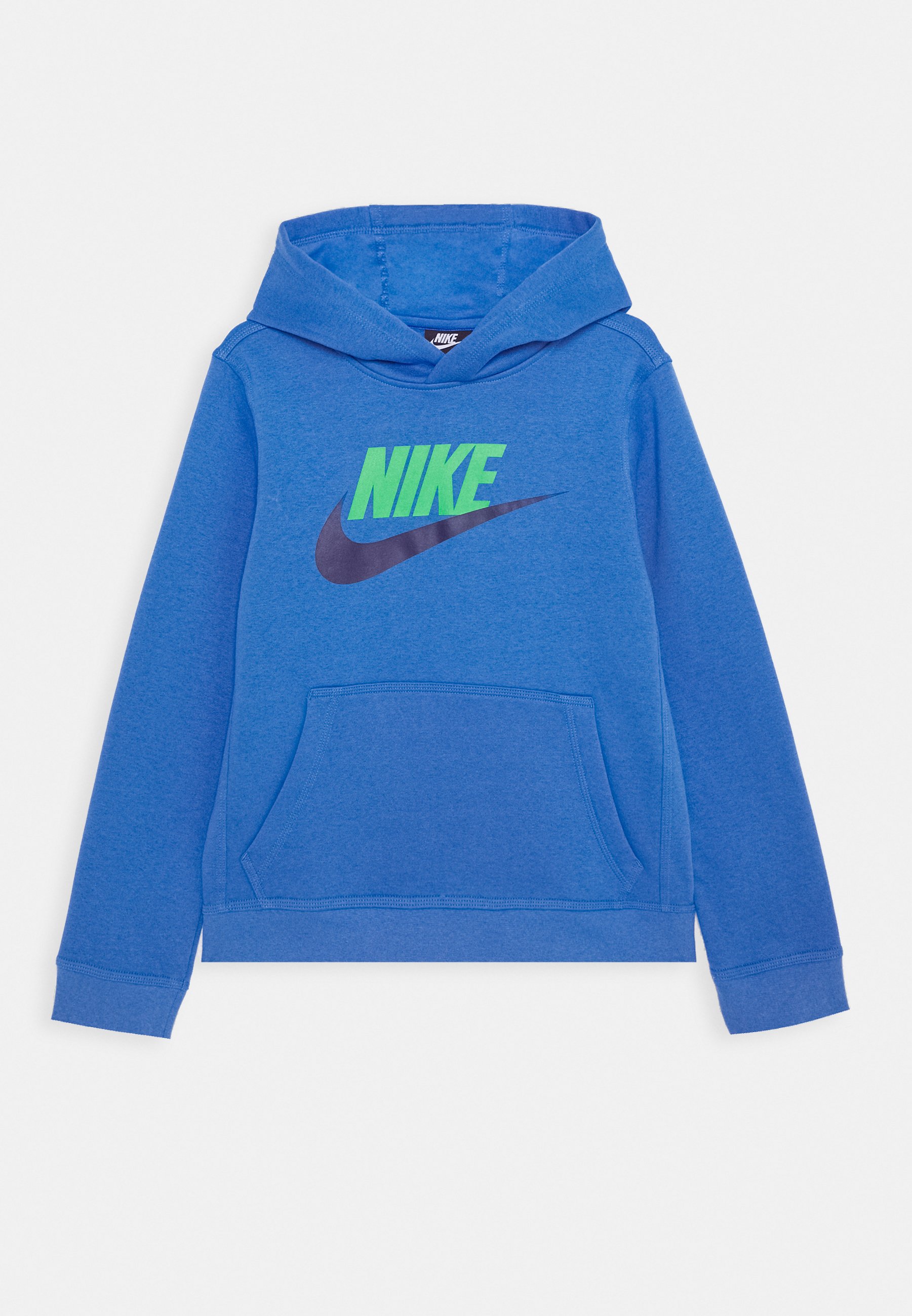 Nike Sportswear CLUB Kapuzenpullover pacific blue Nike Sportswear CLUB Sweatshirt pacific bluewhite