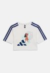 LITTLE GIRL DISNEY VAIANA TEE - Αθλητικό μπλουζάκι - white/dark blue/semi frozen lemon