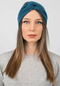 Dalle Piane Cashmere BLEND - Ohrenwärmer - verde petrolio