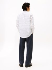 Tommy Hilfiger FLEX SMALL PRINT SHIRT - Krekls - white
