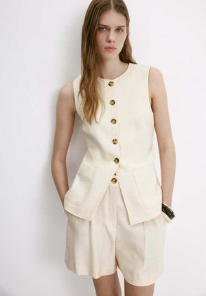 Mango, ADULT - Chaleco - off-white