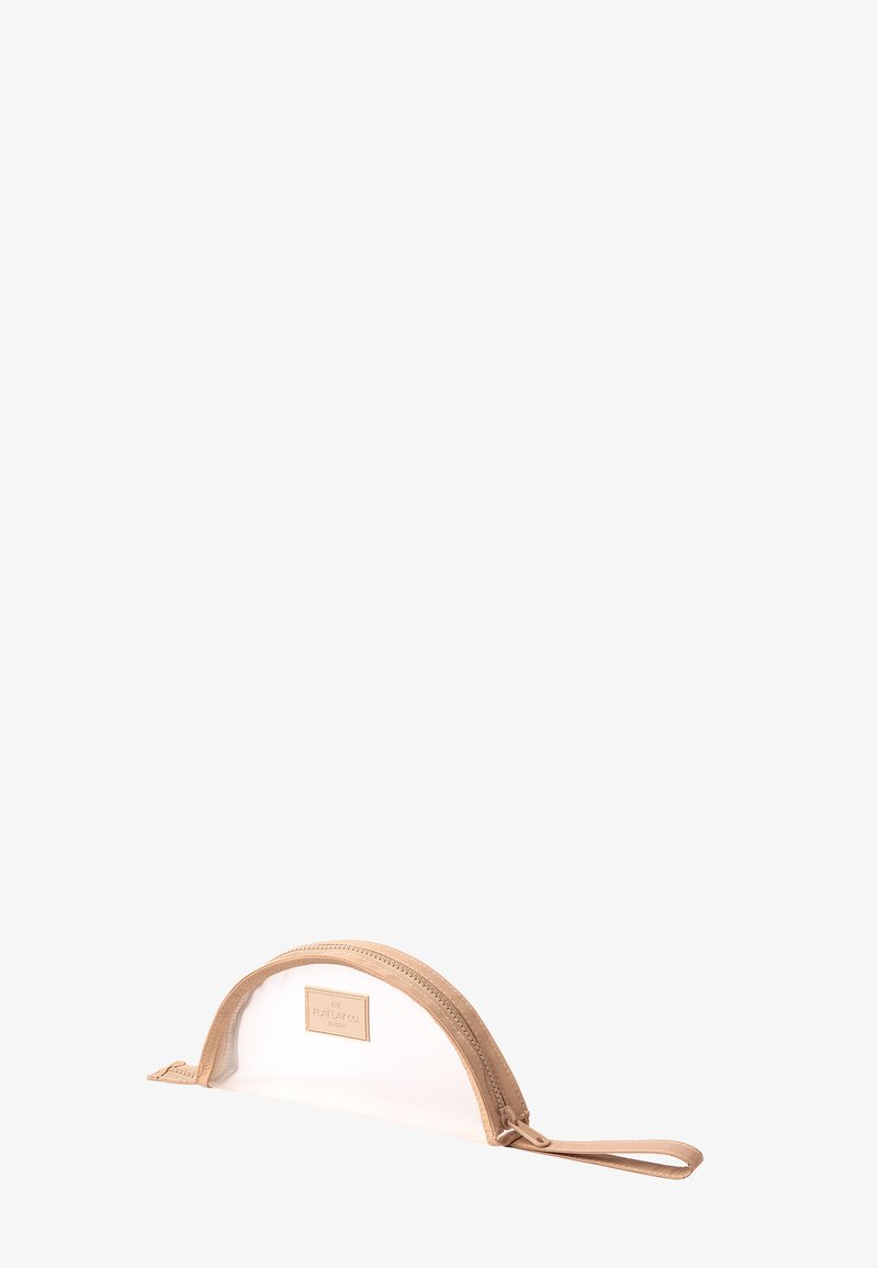 The Flat Lay Co. - MESH LUNAR FLAT LAY MAKEUP POUCH - Face Accessory - taupe, Forstørre