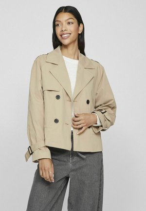 VILA Gabardina - cornstalk