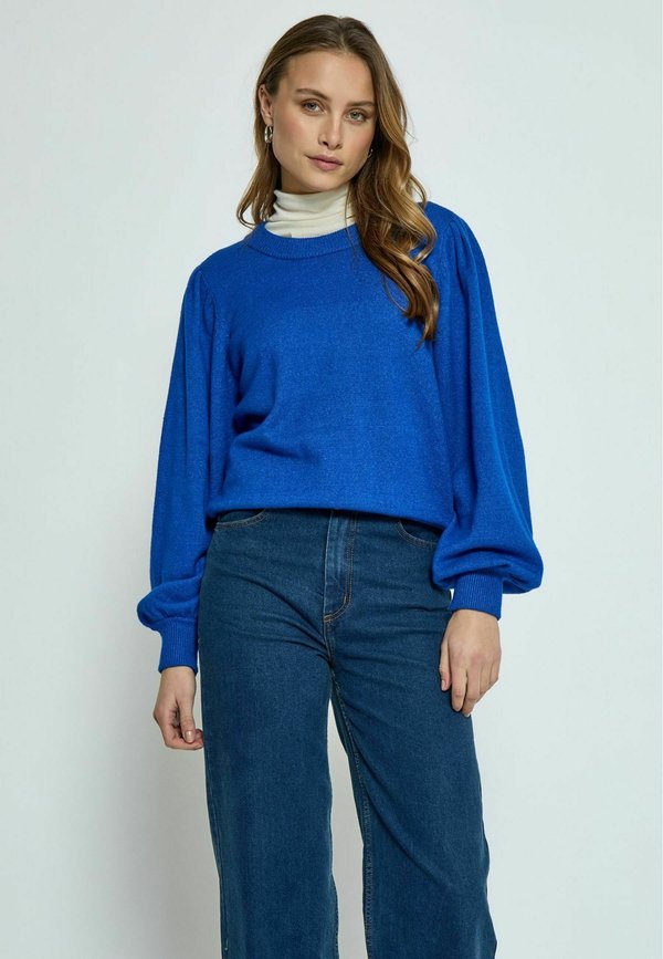 MSJUDY ROUND NECK  - Strickpullover - olympian melange