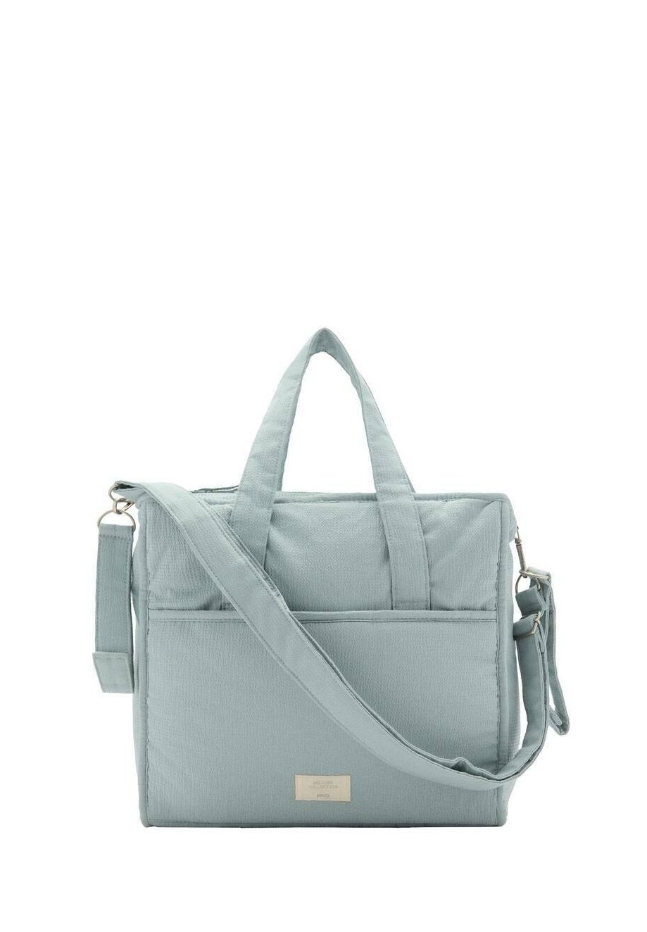 Mango Kids Wickeltasche green/grün