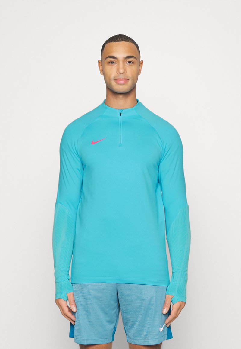 Nike Performance STRIKE DRILL  - Maglietta a manica lunga - baltic blue/hyper pink