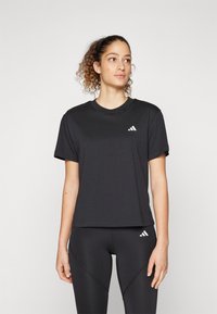 adidas Sportswear ESSENTIALS SMALL LOGO - T-shirt básica - black