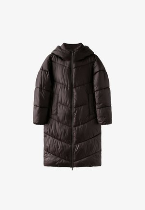 Stradivarius, BASIC ONGLINE JACKET - Manteau d'hiver - dark brown