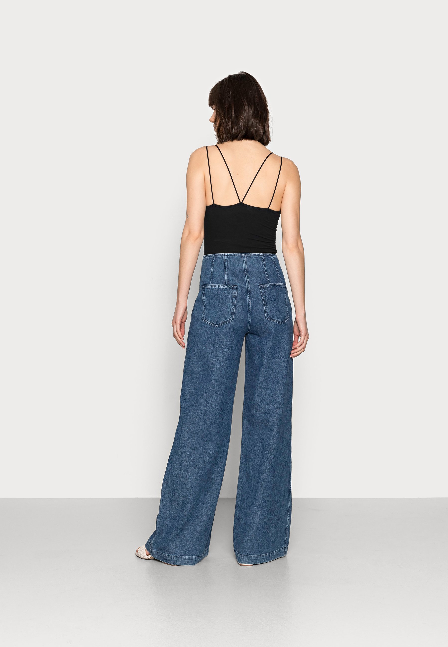 Ética DEVON - Flared Jeans - sequoia 