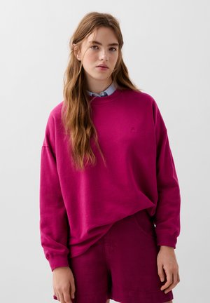 Scalpers SOFTY BASIC - Sweatshirt - bouganville