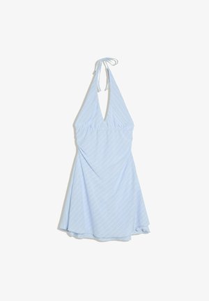 Bershka, HALTER DRESS - Dnevna haljina - light blue