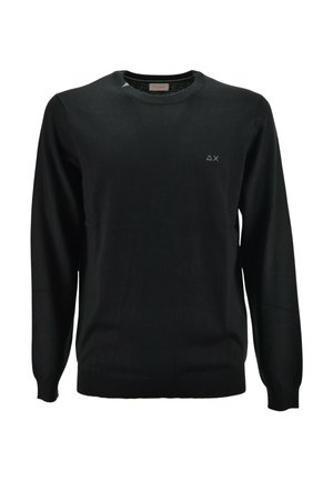 Sun68, SWEATER BASIC - Maglione - nero