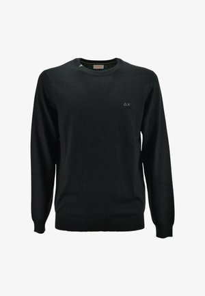 Sun68, SWEATER BASIC - Maglione - nero