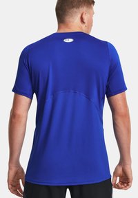 Under Armour FITTED - Sport T-Shirt - blau