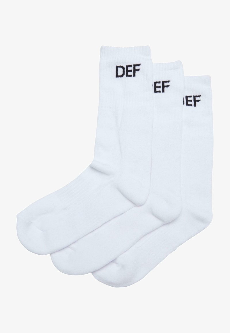DEF 3-PACK - Calze - white white white