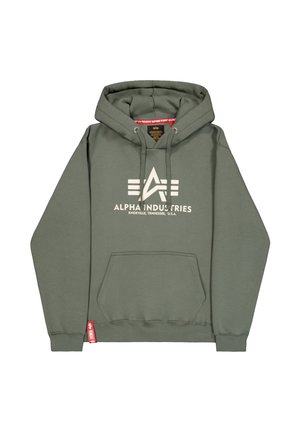 Alpha Industries, Kapuzenpullover - khaki
