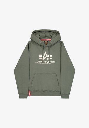 Alpha Industries, Kapuzenpullover - khaki