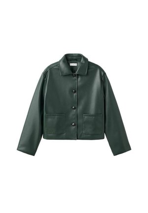 TEEN - Chaqueta de cuero sintético - green