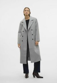Vero Moda VMNORR - Trenchcoat - light grey melange