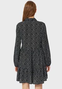 Stradivarius Košilové šaty - black